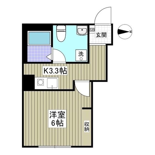 春の陽のアリア（303） 間取り図画像