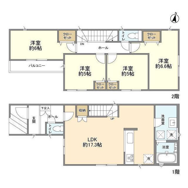 Kolet下大久保#02 間取り図画像