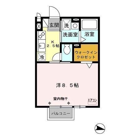 ダンヒル　壱番舘（105） 間取り図画像