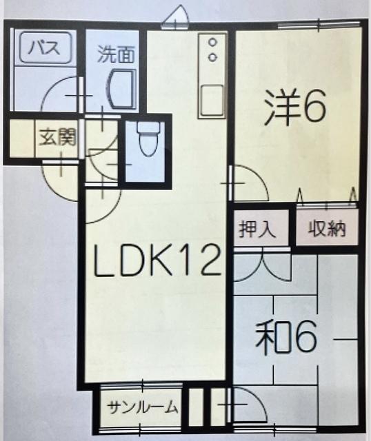 サロネット 間取り図画像