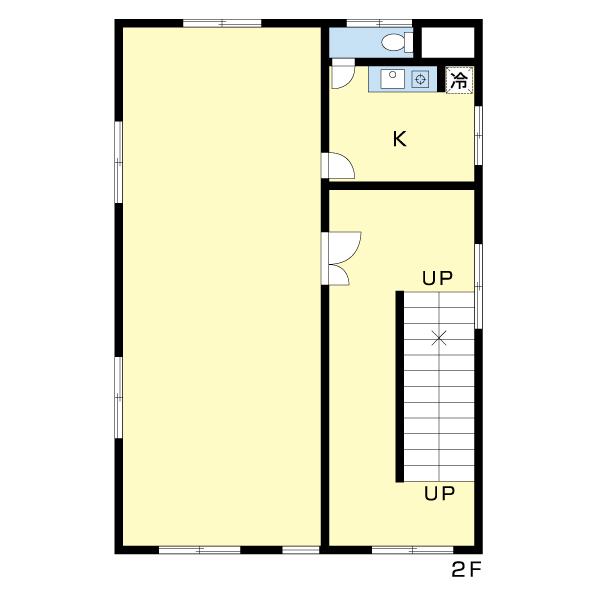 NKビル（2F） 間取り図画像