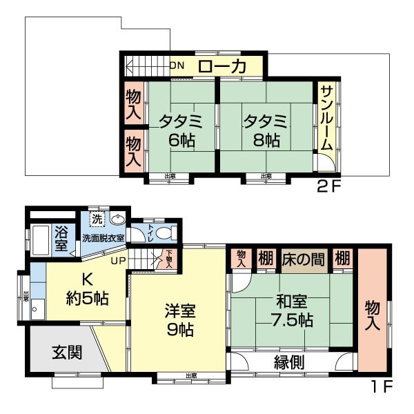 detached 大字東城北１丁目