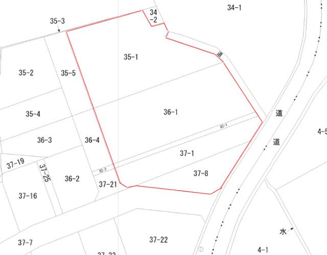 detached 大字上十川字留岡二番
