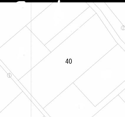 吉乃町４０土地 区画図