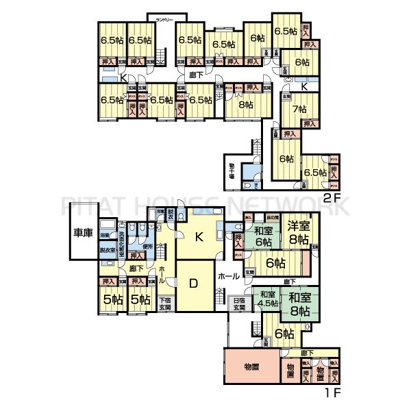 弘前市大字中野2丁目・共同住宅