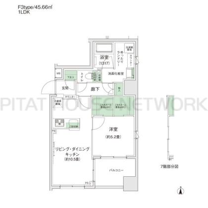  間取り図写真