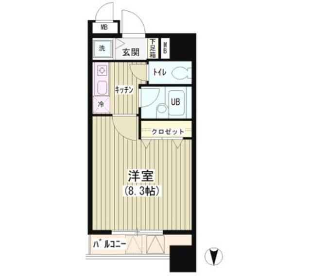 アクアコート（902） 間取り図画像