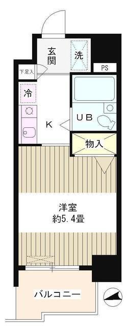フォレスタ御苑前（204） 間取り図画像