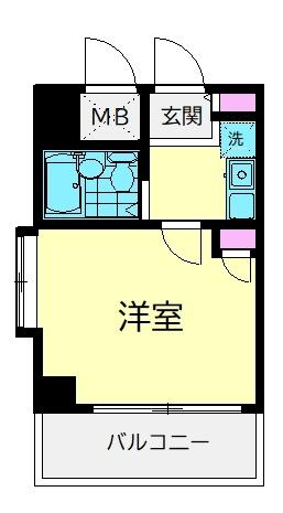 プレールアイディ大森2 間取り図画像