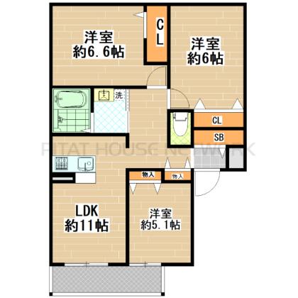  間取り図写真