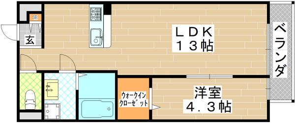 リブリ・メゾン中宮 間取り図画像
