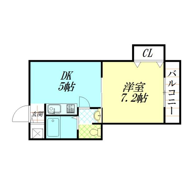 森小路矢野マンション 間取り図画像