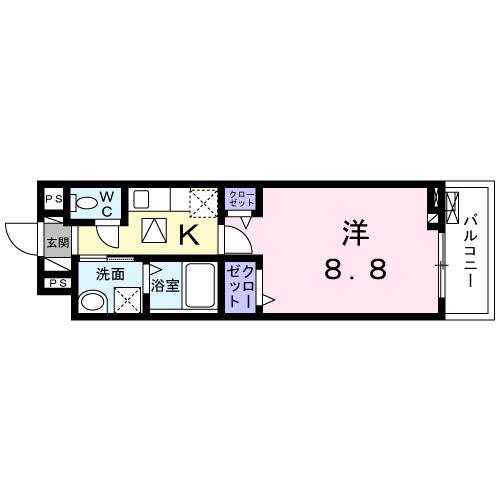 シャトーエレガント（108） 間取り図画像