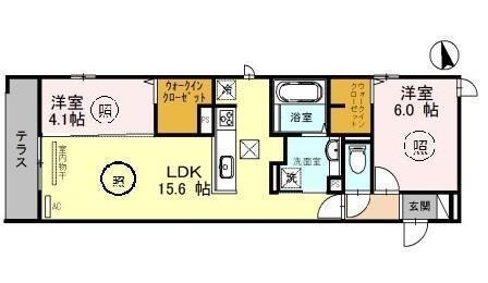 プラティーク　ラ　テシマ（102） 間取り図画像