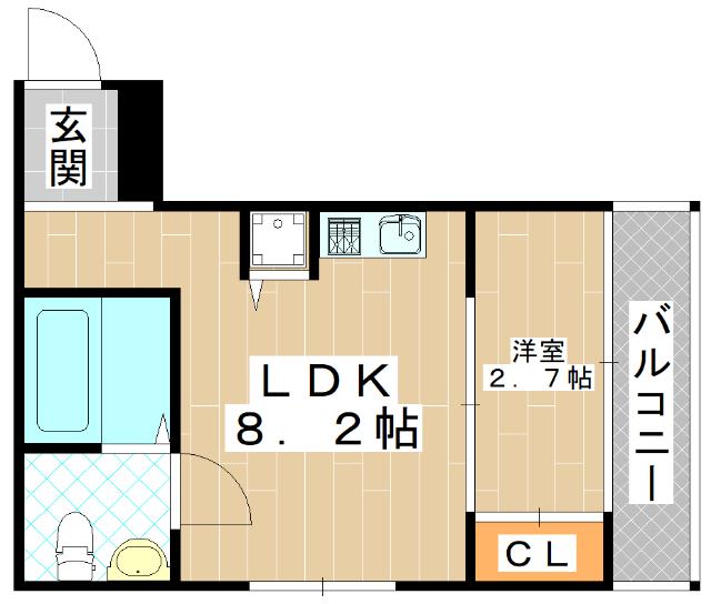 Gradito千林大宮（106） 間取り図画像