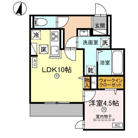 Clashist城北公園（103） 間取り図画像