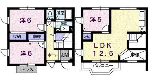  間取り図写真