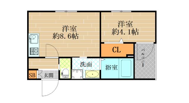  間取り図写真