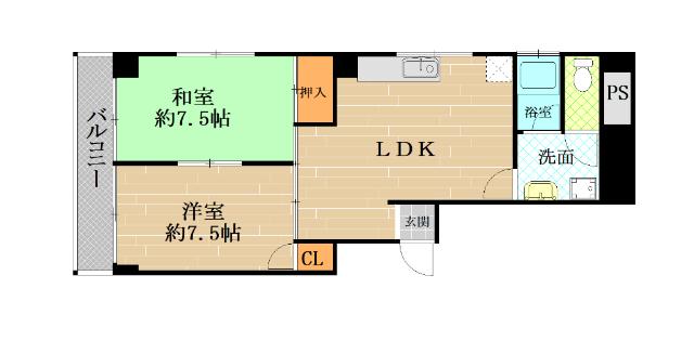  間取り図写真