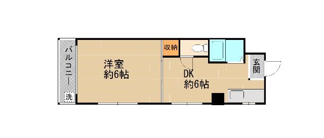 レジデンス・アムール（301） 間取り図画像