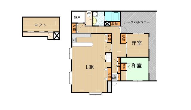  間取り図写真