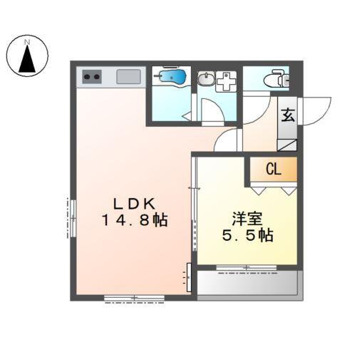ヴァンベール大日 間取り図画像