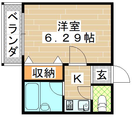 ルゼロ2 間取り図画像