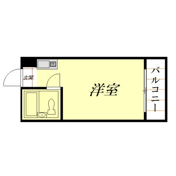 グリーンハイツ新森 間取り図画像