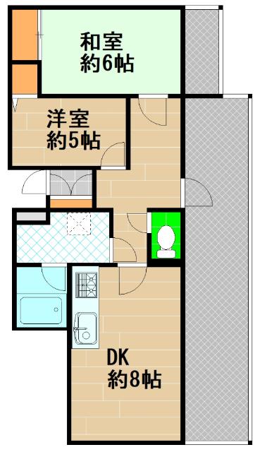 カルム清水 間取り図画像