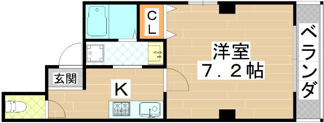 シャルル中宮 間取り図画像