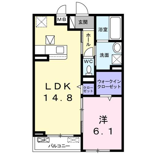 セレーノヴィータ（102） 間取り図画像
