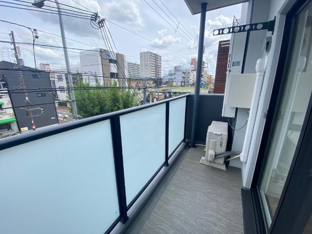 大阪市旭区大宮マンション バルコニー