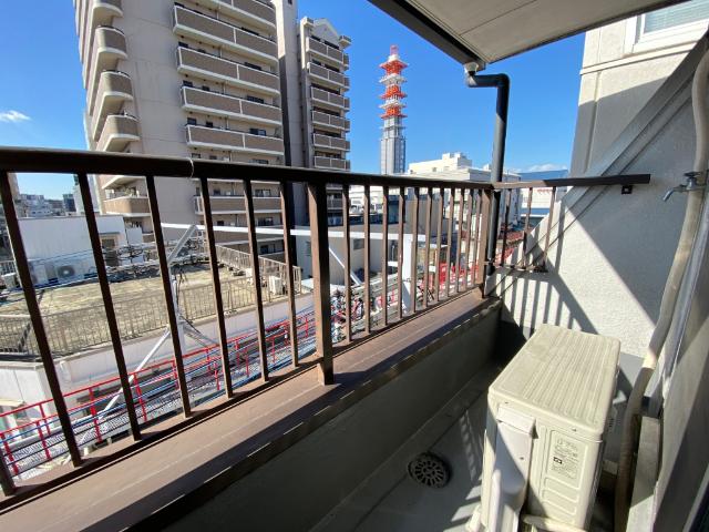 守口市豊秀町マンション バルコニー