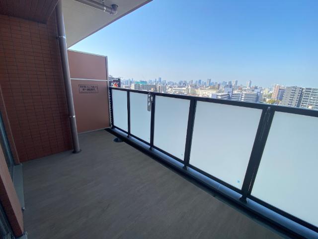 大阪市旭区高殿マンション バルコニー