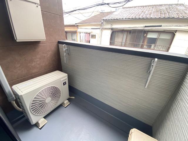 大阪市旭区赤川アパート バルコニー