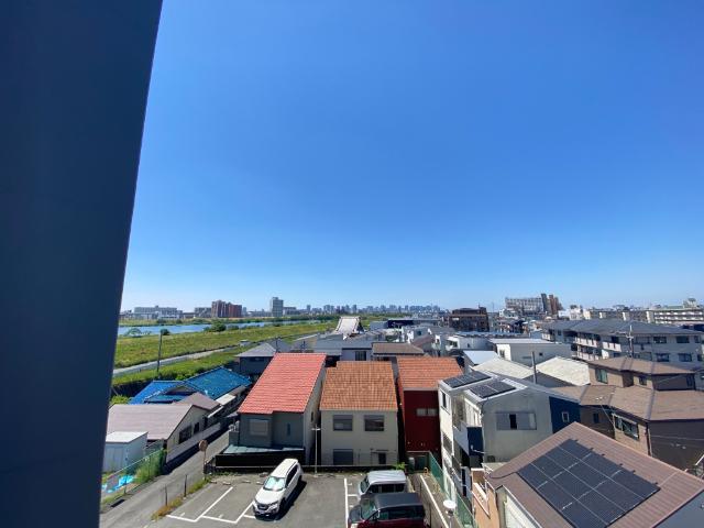 大阪市東淀川区豊里マンション 眺望