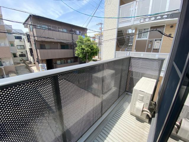 大阪市旭区清水マンション バルコニー