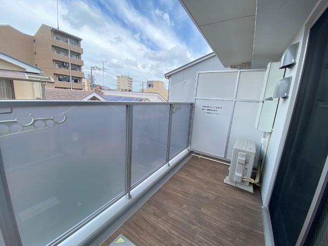大阪市旭区赤川マンション バルコニー