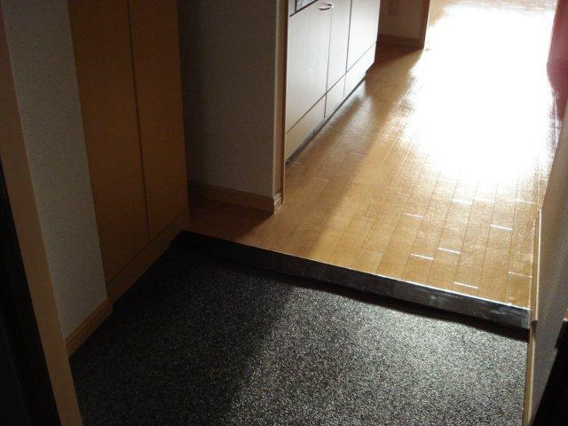 プレジール今福鶴見 玄関