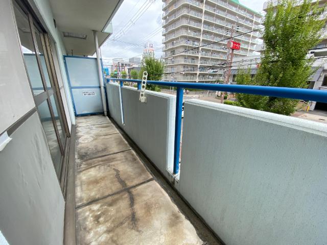 大阪市旭区赤川マンション バルコニー