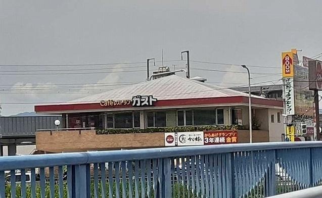 ガスト江口店様：450m