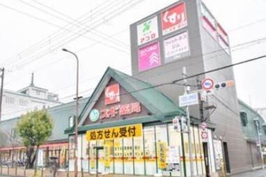 スギ薬局旭中宮店：523m