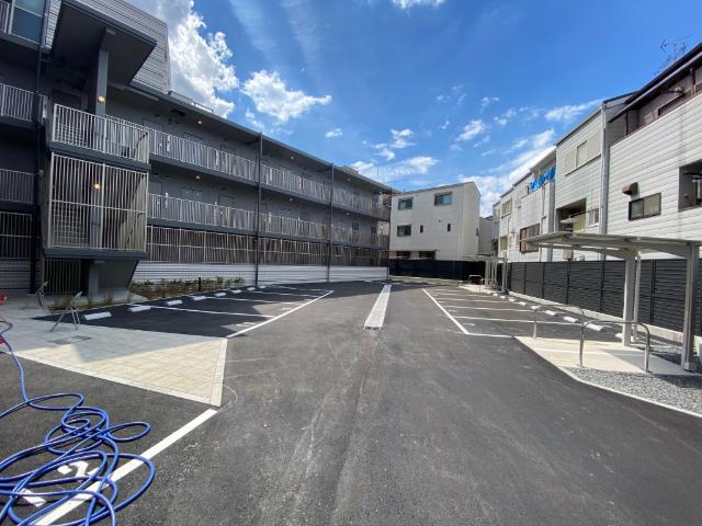 大阪市旭区森小路マンション 駐車場