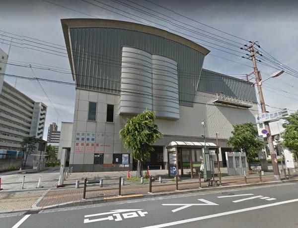 大阪市立旭図書館：1076m