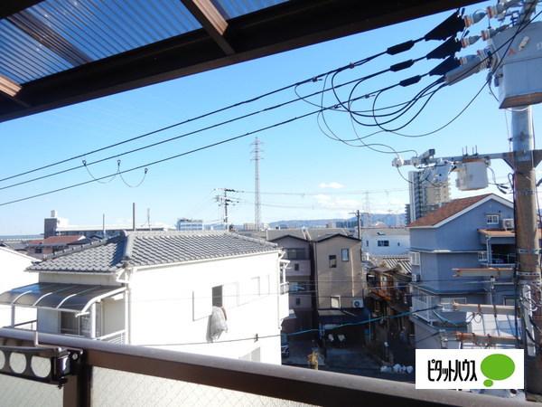 堂山ハイツB棟 眺望