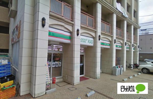 ローソンストア100門真末広町店：42m