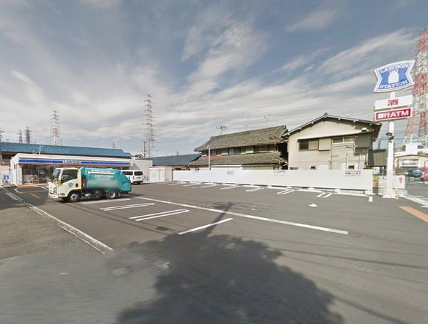 ローソン門真大橋町店：161m