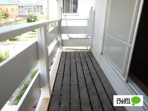 守口市金田町テラスハウス バルコニー