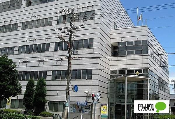 大阪府旭警察署：1647m