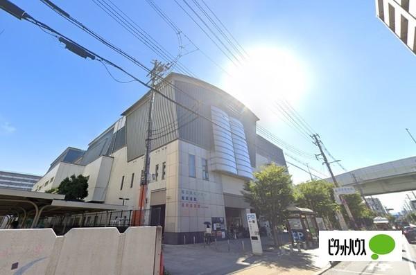 大阪市旭区役所：650m